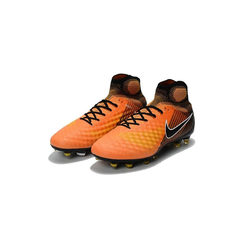 Nike Men's Magista Obra II FG Volt/Black/Total Orange Soft