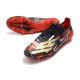 adidas X Ghosted.1 FG Shoes Black Red Gold