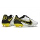 Nike Tiempo Legend IX Elite FG Cleats White Black Yellow