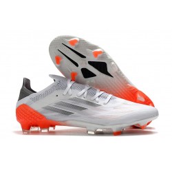 New adidas X Speedflow.1 FG WhiteSpark - Footwear White Iron Metal Solar Red