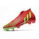 adidas Predator Edge + FG Firm Ground Soccer Cleat Red Green