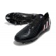 adidas Low Cut Predator Edge.1 FG Darkness - Core Black/Footwear White/Vivid Red