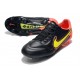 Nike Tiempo Legend IX Elite FG Cleats Black Yellow Crimson