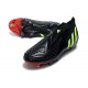adidas Predator Edge + FG Firm Ground Soccer Cleat Black Green