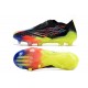 adidas Copa Sense+ FG Boots Core Black Bright Cyan Team Solar Yellow