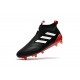 New 2017 adidas ACE 17+ Purecontrol Laceless FG Cleat (Black Red White)