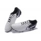 Nike Tiempo Legend VII FG K-Leather News Soccer Cleat - White Black
