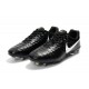 Mens Nike Tiempo Legend 7 FG Football Boot Black White