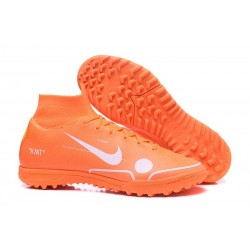 Nike Mercurial SuperflyX 6 Elite TF Football Shoes - Orange White