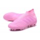adidas Men's Predator 18+ FG Soccer Boots Pink