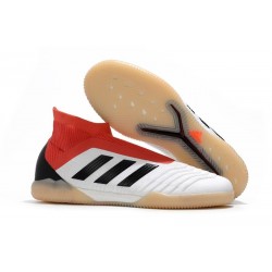 adidas PP Predator Tango 18+ IN Indoor Shoes - White Red Black