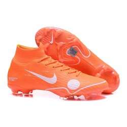 Nike Mercurial Superfly 6 Elite FG Firm Ground Cleats Off-white Orange