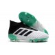 adidas Men's Predator 18+ FG Soccer Boots White Green Black