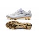 Nike Mercurial Vapor 11 CR7 Vitórias FG ACC Mens Soccer Boots White Gold