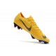 Nike Mercurial Vapor XII Elite FG Firm Ground Cleats - Yellow Blue