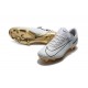 Nike Mercurial Vapor 11 CR7 Vitórias FG ACC Mens Soccer Boots White Gold