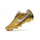 Nike Tiempo Legend 7 R10 FG ACC New Soccer Cleat - Golden White