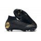 Nike Mercurial Superfly 6 Elite Firm Ground Cleats - Black Gold