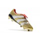 New Adidas Predator Accelerator Electricity Cleats - Gold White Red