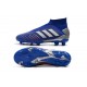 New adidas Predator 19+ FG Soccer Cleats Blue Silver