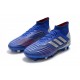 adidas Predator 19.1 FG Firm Ground Boots - Blue Silver