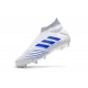 New adidas Virtuso Predator 19+ FG Soccer Cleats White Blue