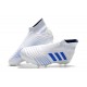New adidas Virtuso Predator 19+ FG Soccer Cleats White Blue