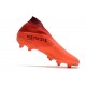 Adidas Nemeziz 19+ FG Soccer Cleat - Signal Coral Core Black Glory Red